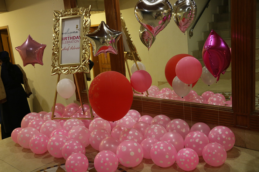 Kashaf 1st Ballerina Birthday